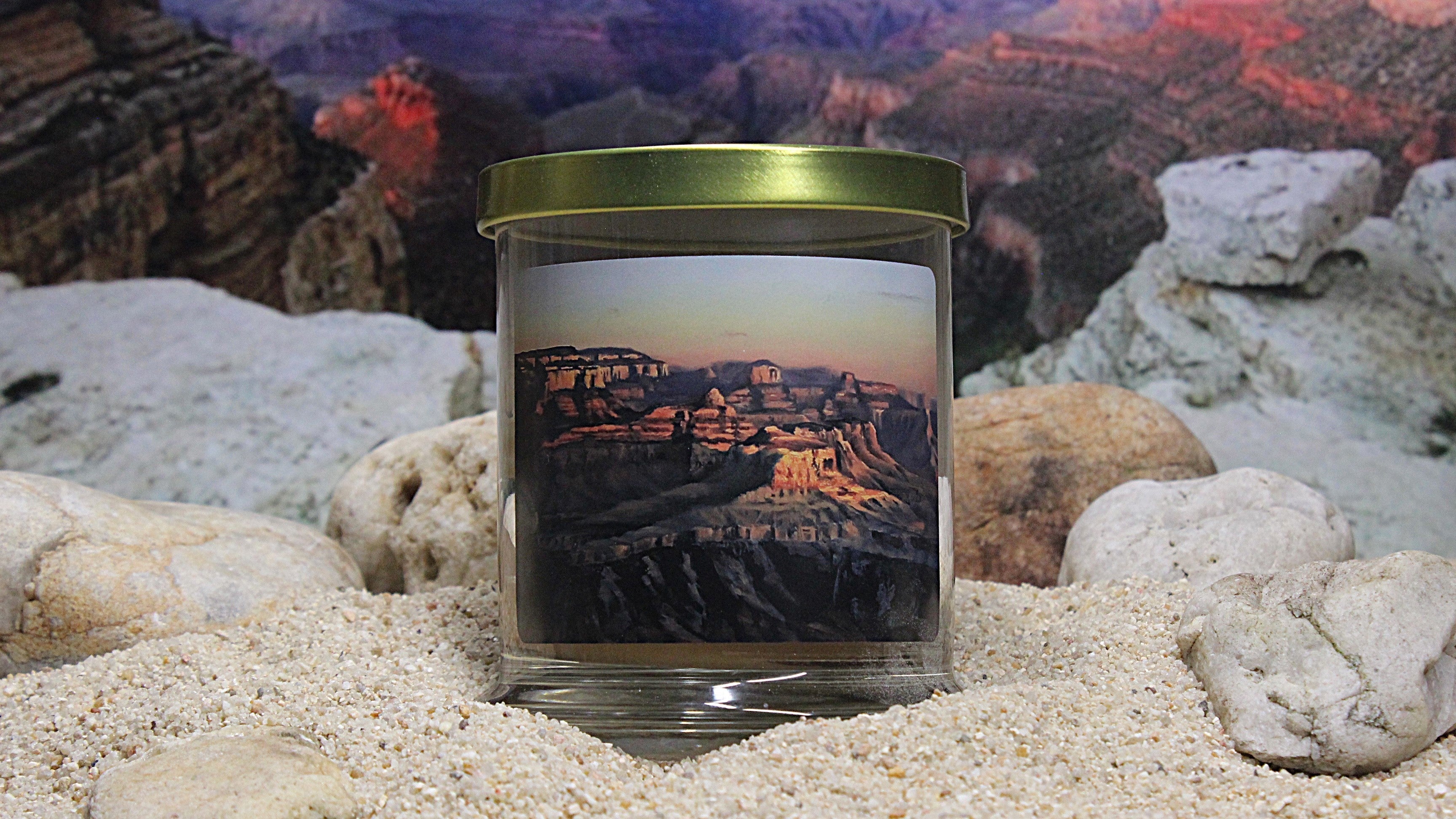 Grand Canyon in a Candle